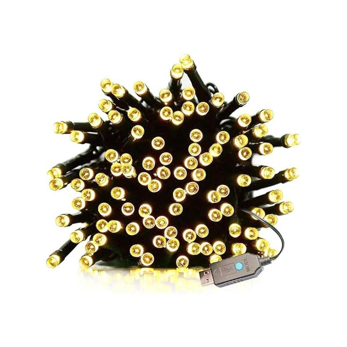 FULLBELL Tira de luces decorativas de 72.2 pies 200