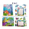 Just Smarty Juego de 2 rompecabezas preescolares para_2