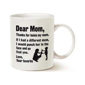 MAUAG Taza de café divertida para el día de la madre para_1