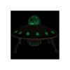 Off the Wall Toys Alien GlowinTheDark UFO Space Ship y_2