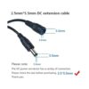 Liwinting Cable de extensión de alimentación CC de 9.8 ft_2