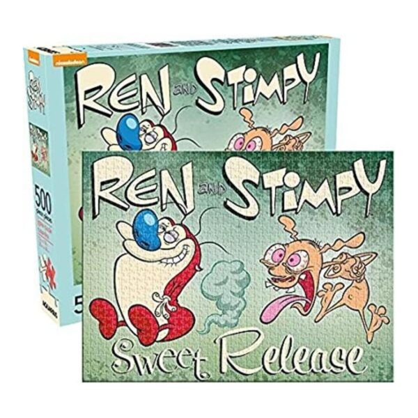 Aquarius Ren Stimpy Puzzle 500 piezas multicolor_1