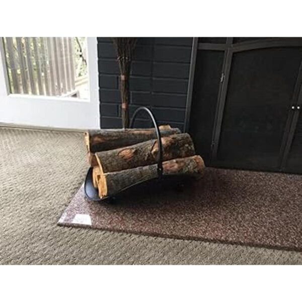 Rocky Mountain Goods Soporte para cesta de leña para
