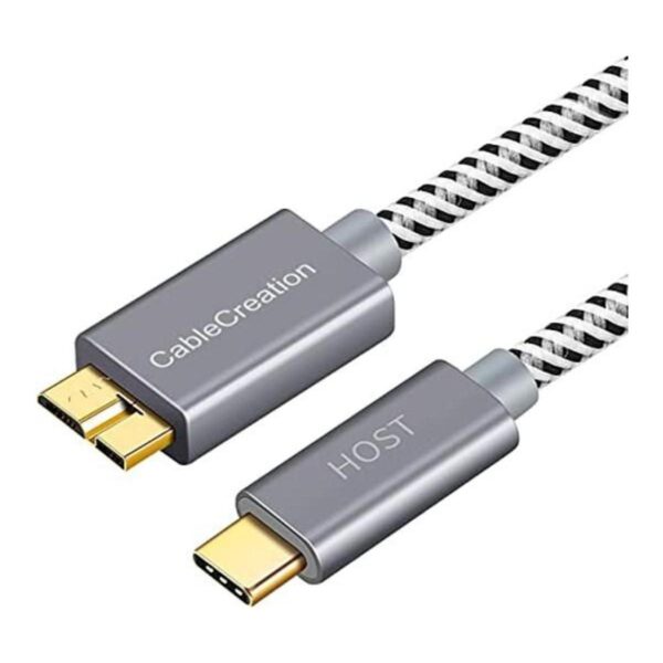 CableCreation Cable de disco duro USB C de 3.3 pies cable_1