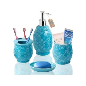 Comfify Designer Juego de 4 piezas de accesorios de baño