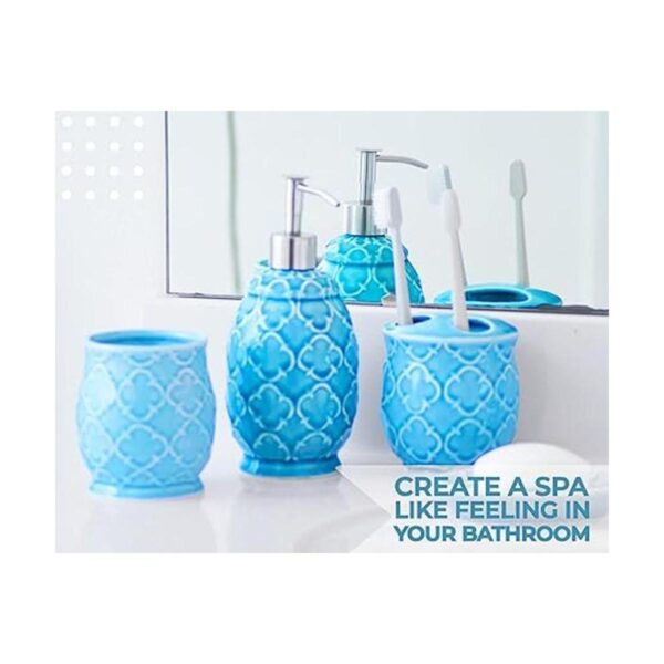 Comfify Designer Juego de 4 piezas de accesorios de baño