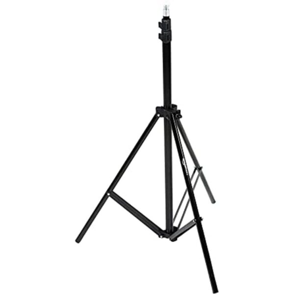 Soporte de trípode de fotografía con luz de aluminio con_1