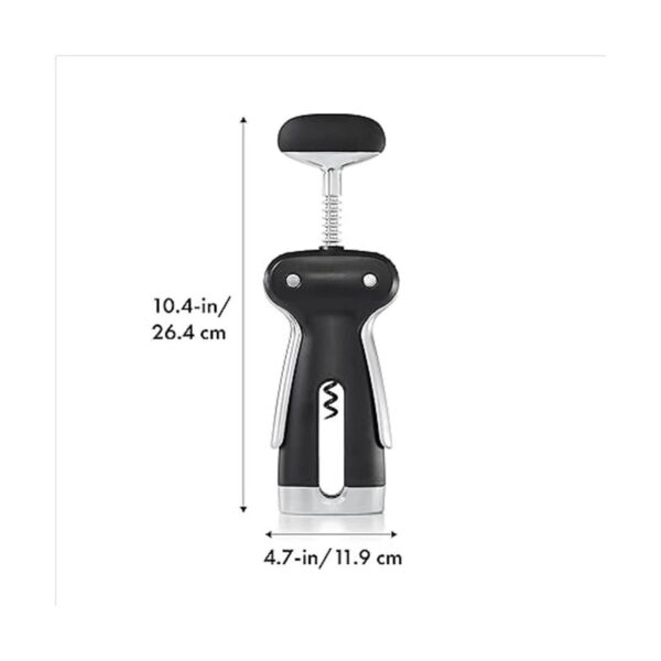 OXO Sacacorchos alados SteeL con cortador de papel de_2