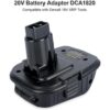Biswaye Adaptador DCA1820 de 18 V a 20 V de repuesto para