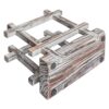 MyGift Servilletero rústico de madera con antorcha para