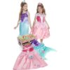 Disney Princesa Ariel Aurora Juguetes de juego de_1