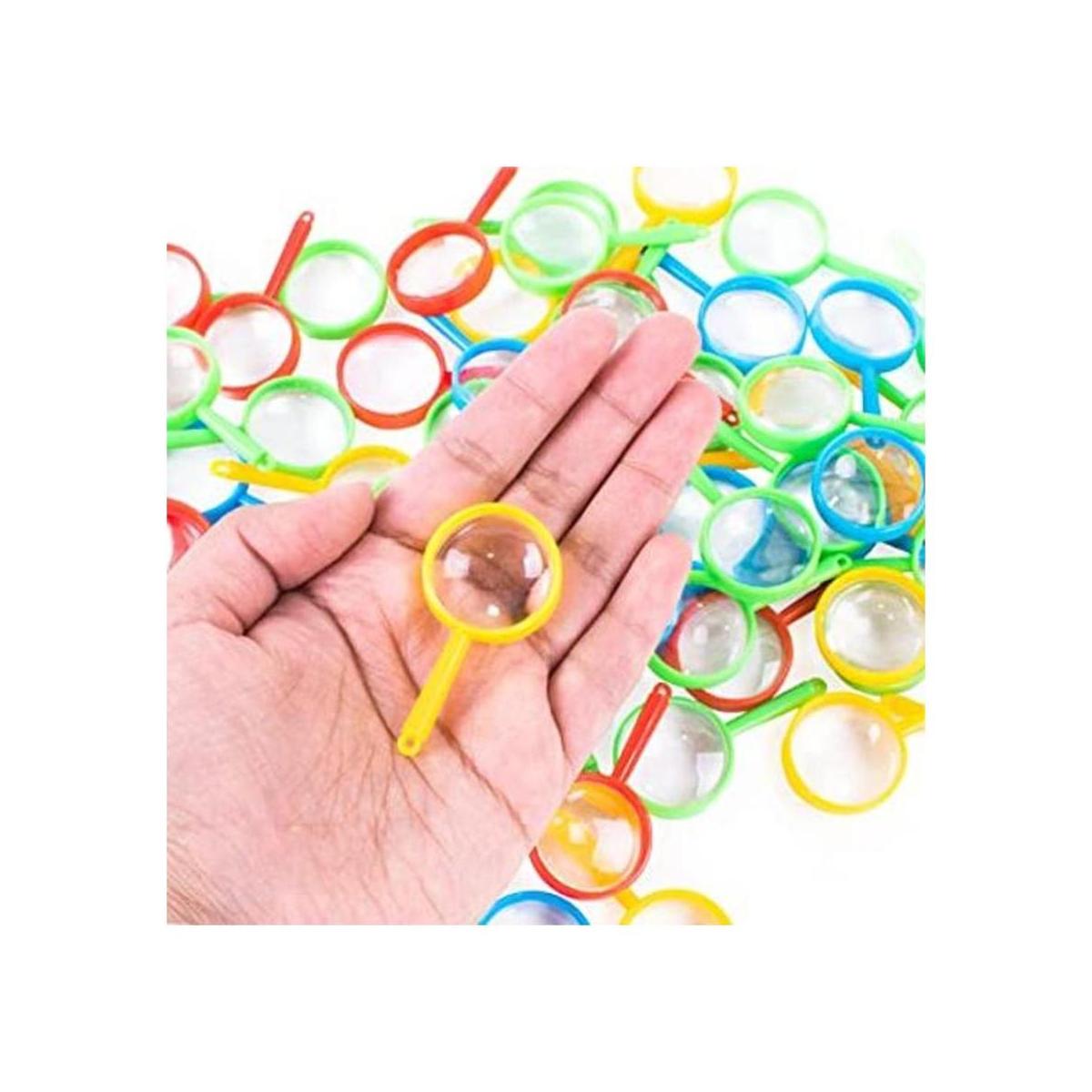 Mini lupas de 2 pulgadas con bolsillo de plástico para