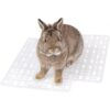 Niteangel 2 alfombrillas de conejo para jaula viene con