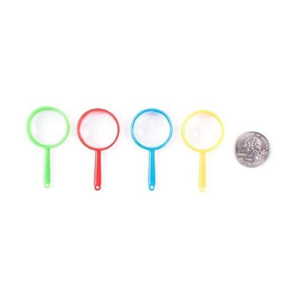 Mini lupas de 2 pulgadas con bolsillo de plástico para_5