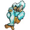 Maceta de fumar Pals mítico Yeti Abominable Snowman