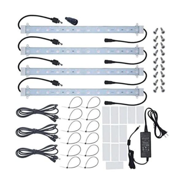 Kit de tiras de luz de cultivo de 45 W 4 tiras de luz LED_1