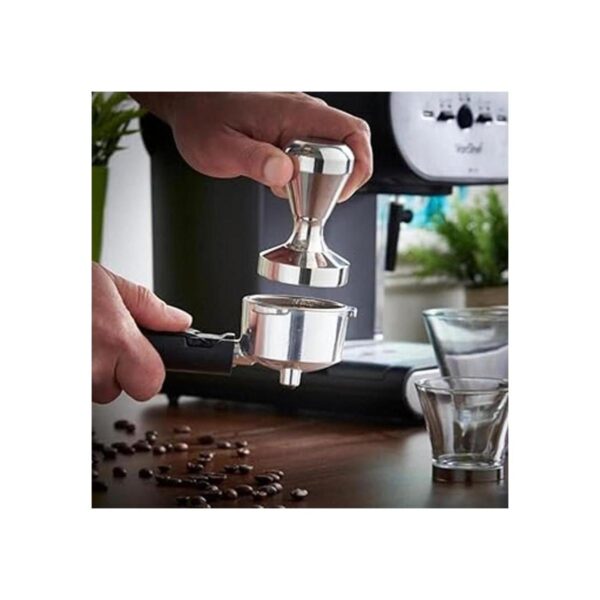 Prensador para café Barista Espresso 49 mm. Base grano de