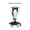 Prensador para café Barista Espresso 49 mm. Base grano de