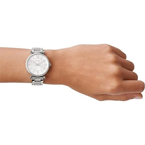 Fossil Womens Carlie Quartz Stainless Steel Watch_3