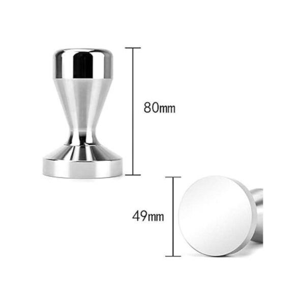 Prensador para café Barista Espresso 49 mm. Base grano de