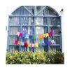Banderines de tela de fieltro arco iris 24 piezas 2