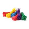 Bridas pequeñas de colores de 4 pulgadas multicolores