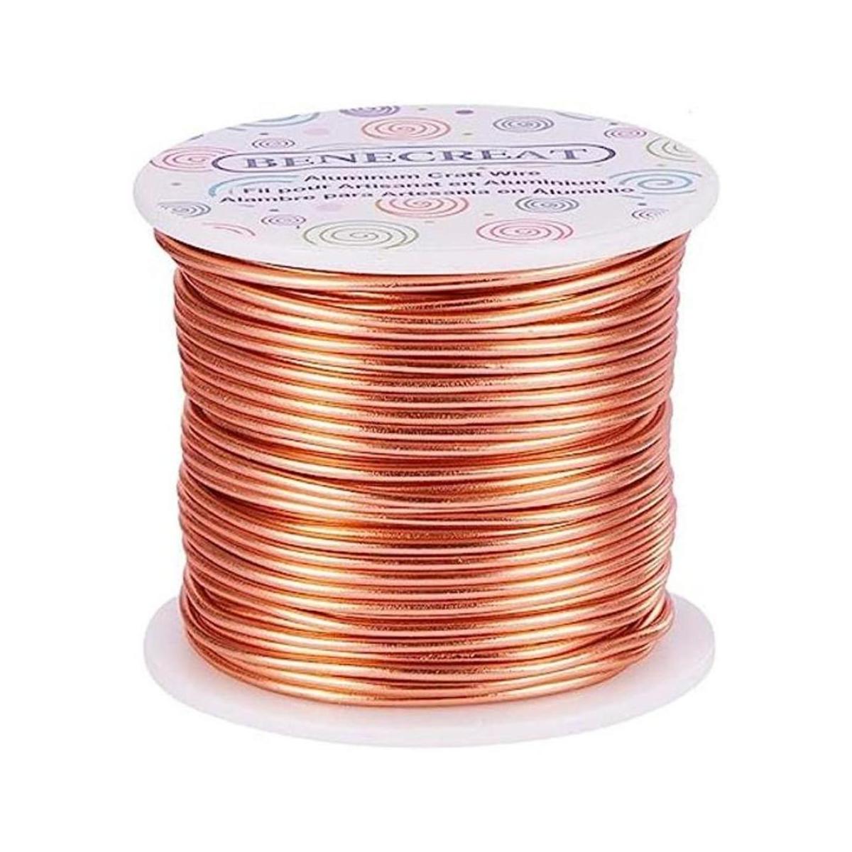 BENECREAT Alambre de aluminio anodizado de color de