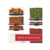 Rubbermaid Contenedor plástico sin BPA almacenamiento_5