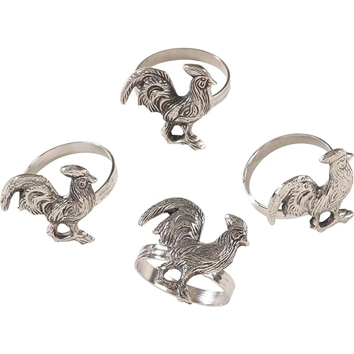 SARO LIFESTYLE Rooster Design Servilletero estilo granja