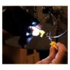 Linterna LED Guantes de Ciclismo 2 linterna LED antorcha