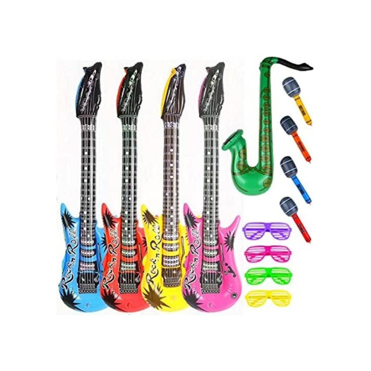 Party Rock Star Juguete Inflable Set 13 Unidades