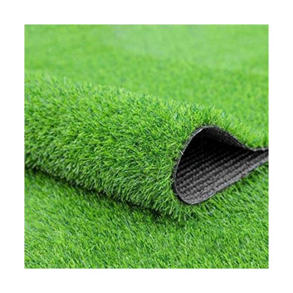 Fasmov Alfombra de césped artificial verde de 3.2 x 6.5