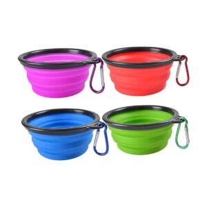 Cuencos plegables para perros perros y gatos cuencos de