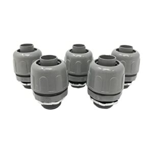 Sealproof Conector de conducto eléctrico recto no metálico_1