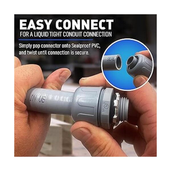Sealproof Kit de conductos y conectores no metálicos