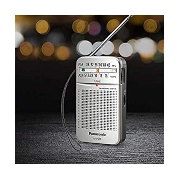 Panasonic RFP50d Pocket AMFM Radio Plata RFP50D_2