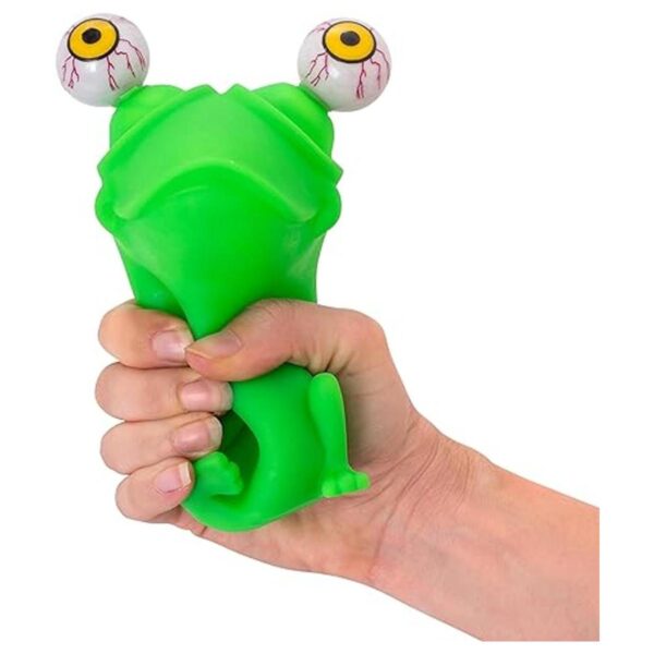 Squishy Eye Popping Flippy Rana Gran apretón Juguete