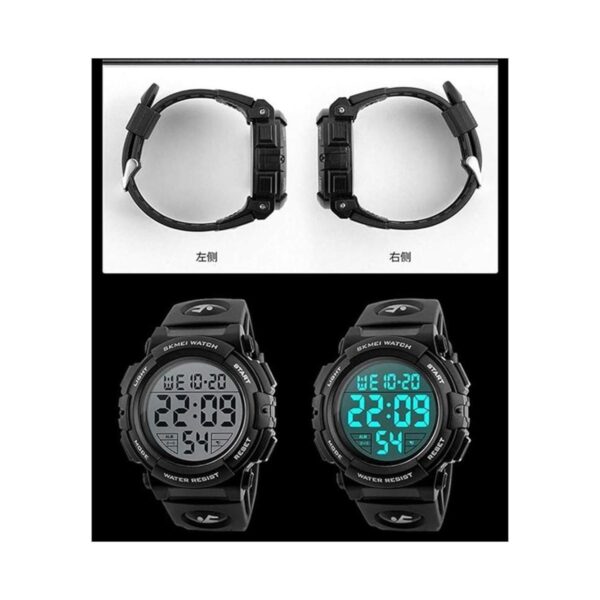 MASTOP Reloj digital para hombre esfera grande