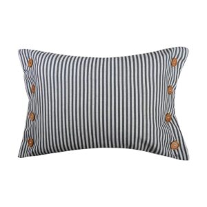 KINGROSE Funda de almohada decorativa con botones funda_1