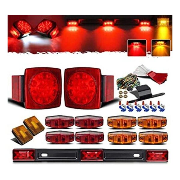 Partsam Kit de luces LED sumergibles de 12 V 2 kits de_1