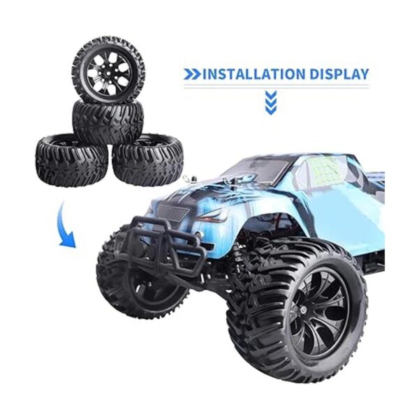 Hobbypark Juego de 4 neumáticos y ruedas RC Monster Truck_2