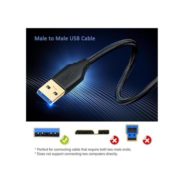 Besgoods Cable USB a USB cable USB 3.0 tipo A macho a_2