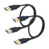 Besgoods Cable USB a USB de 1.5 pies cable USB 3.0 tipo