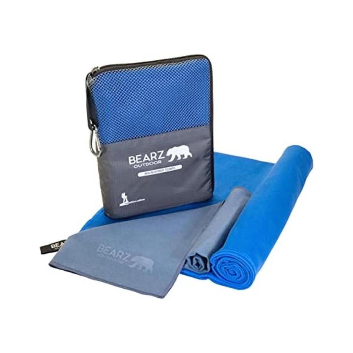 BEARZ Outdoor Toalla de viaje toallas de secado rápido