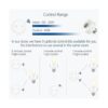 LoraTap Control remoto inalámbrico E26 enchufe de luz con