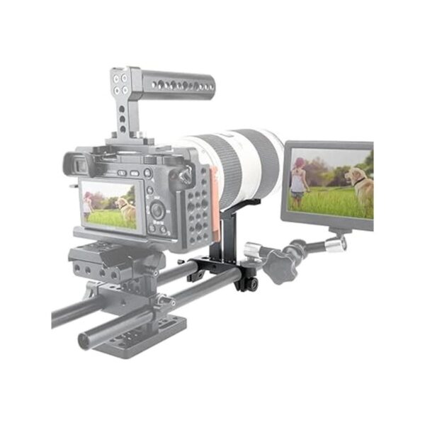 NICEYRIG Soporte de lente largo ajustable con abrazadera_4