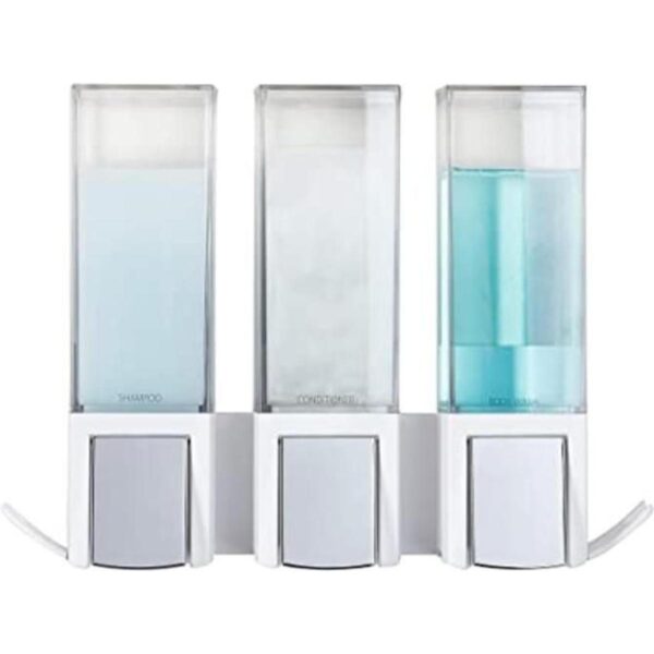 Better Living Products Clever Dispensador triple de jabón_1