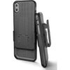 Funda con clip para cinturón para iPhone X DuraClip Slim_5