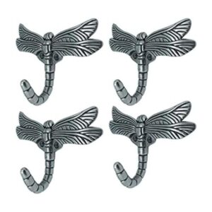 Ganchos decorativos de libélula Toalla de libélula para_1