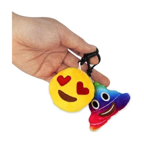 Dreampark Llavero de emoticones mini almohadas de felpa_3